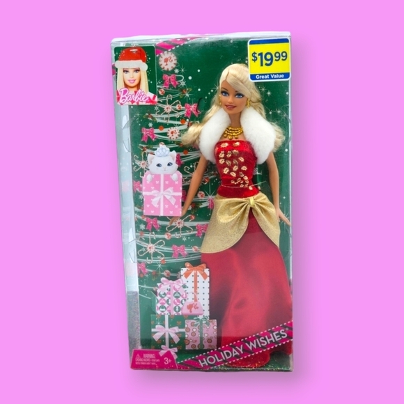 Barbie Holiday Wishes 2009 Doll - Picture 1 of 9